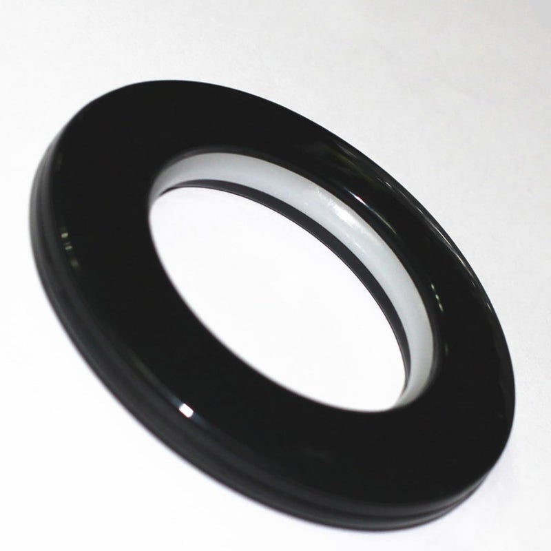 SWTool Selling Wonderful 1-9/16-Inch Inner Diameter Plastic Curtain Grommets 50-Pack (Black) - Image 4